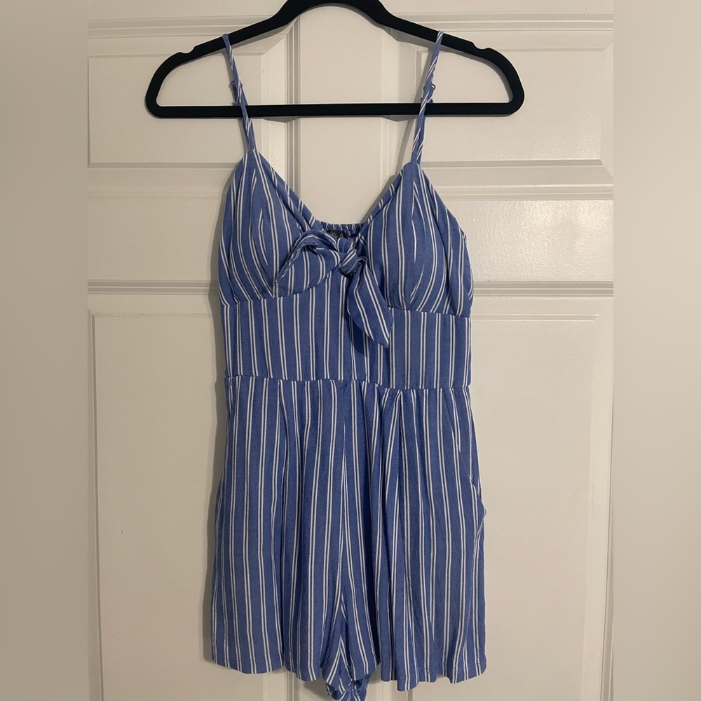 Lily Rose romper with adjustable straps
